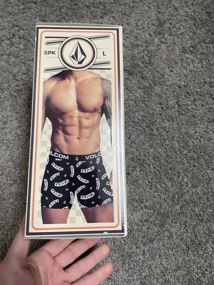 Volcom Boxershorts Boxer Briefs 4er Pack Large Neu mit Etikett Herren Bunt - Bild 4 von 4