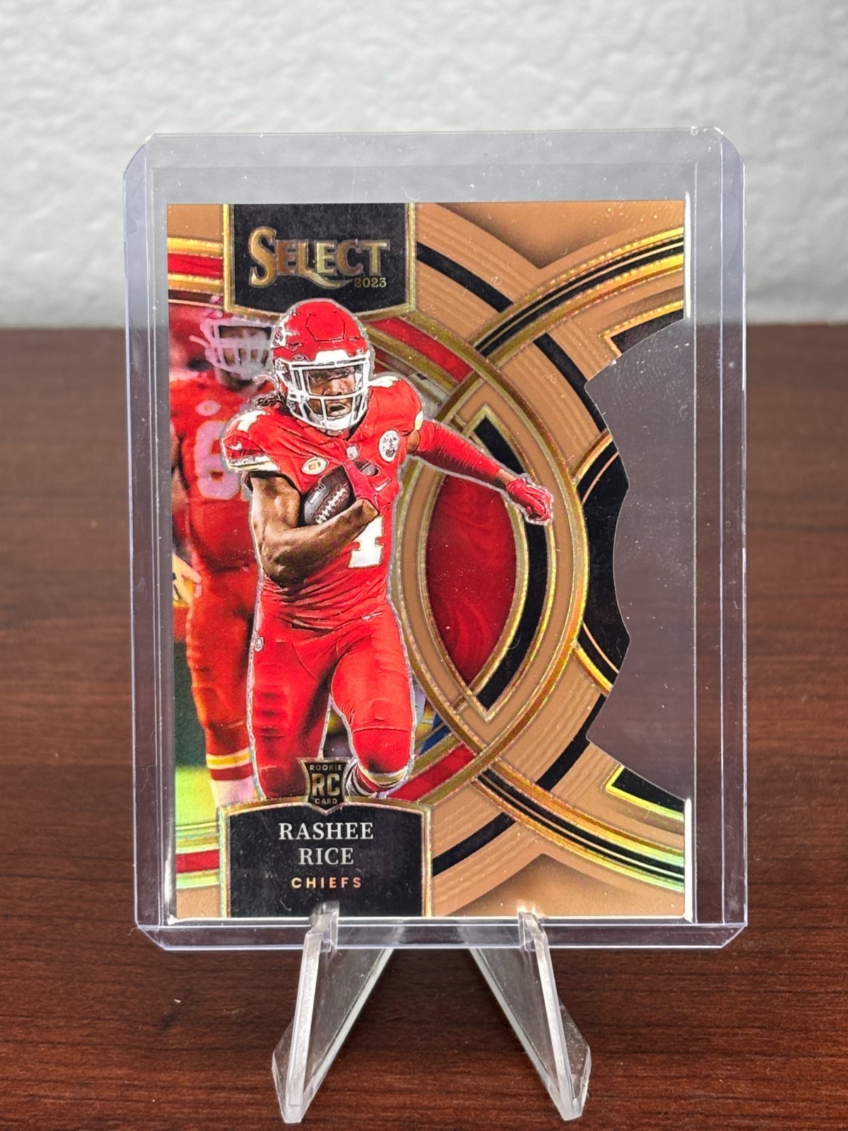 2023 Panini Select Premiere Copper Prizm Die-Cut #132 RASHEE RICE ROOKIE RC /299