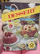 VINTAGE FAMILY CIRCLE COOKBOOK HARDCOVER SWEETS RECIPES