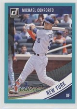 2018 Panini Donruss Teal Border 78/199 Michael Conforto #145 5i1