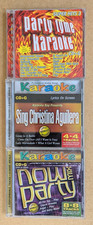 3 Karaoke CDG: Party Tyme Super Hits 3, Sing Aguilera, Now Party Mix 2001-2002