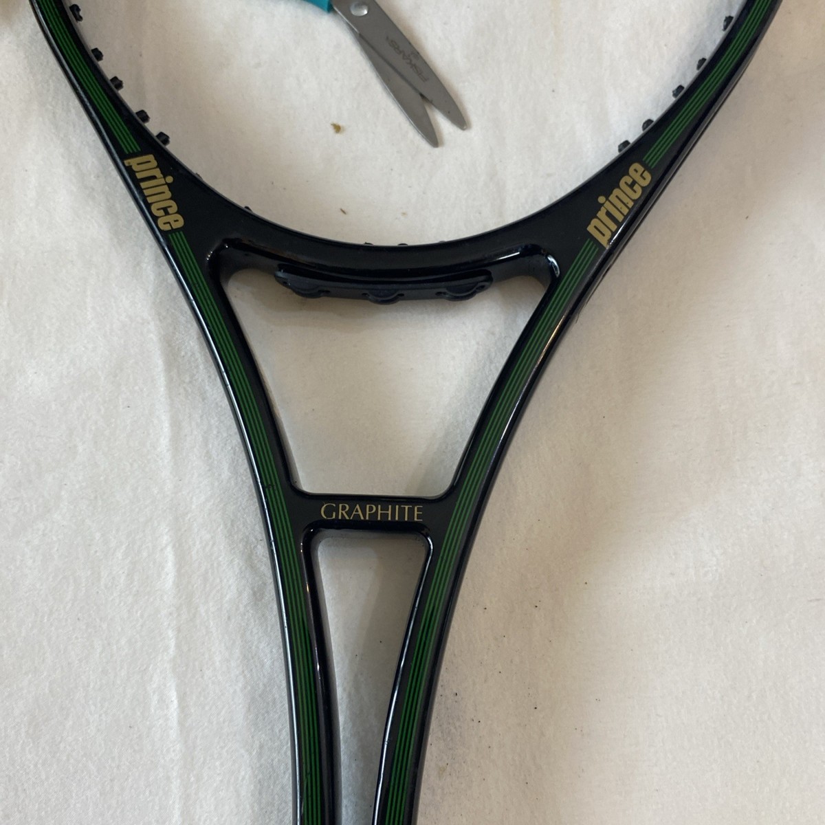 Prince Graphite Tennis Racket Midplus Unstrung W/ Suede Carrying