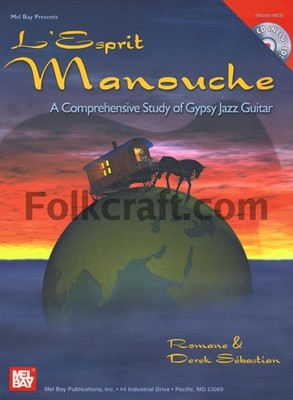 Mel Bay L'Esprit Manouche: A Comprehensive Study of Gypsy Jazz Guitar