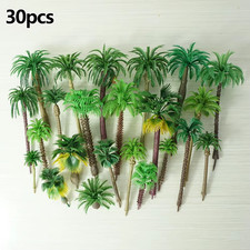 Miniature Model Palm Trees Diy Crafts Diffrent Sizes 30 Pieces
