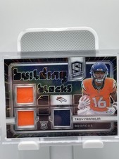 2024 Panini Spectra - Building Blocks Troy Franklin #BB-TFN Hyper Prizm /75 RC