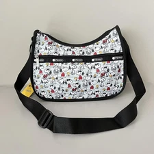 Lesportsac Snoopy Classic Hobo NWT 