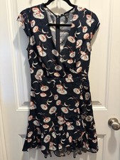 J Crew Mercantile Sz 2 Faux Wrap Dress