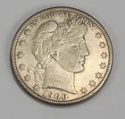 1900 S Barber Half Dollar 90% Silver San Francisco Actual Coin Pictured