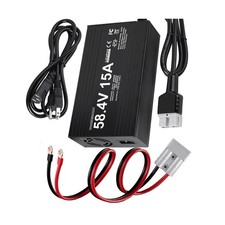 48V 15A LiFePO4 Charger - w/ Anderson, Fit For Golf Cart/Car/Boat