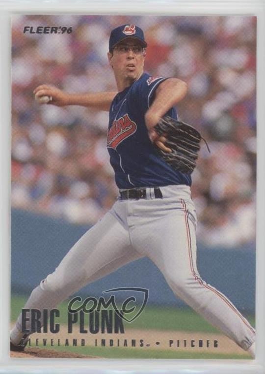 1996 Fleer Team Sets Cleveland Indians Eric Plunk #13 0il7