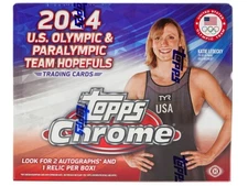 2024 Topps Chrome U.S. Olympic and Paralympic & Hopefuls Hobby Box