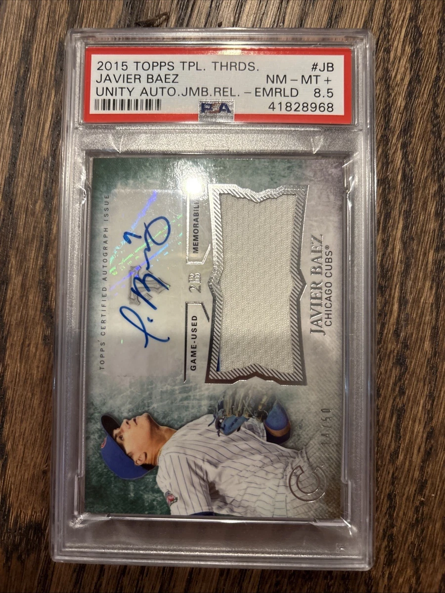 Javier Baez Autographed Baseball Cards for sale | eBay
