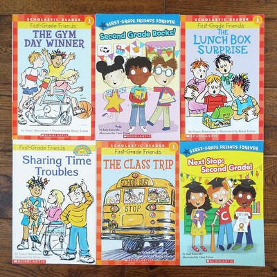 Lot 6 First-Grade Friends & Forever Level 1 Readers Vtg Books by Judy Katschke