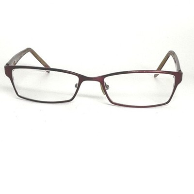 Modo 4010 Eyeglasses Frames Dark Red Purple Rectangular 52  display picture 3