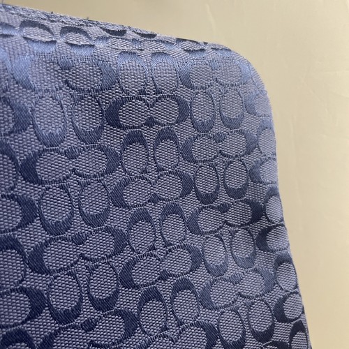 COACH Laptop Padded Case Blue Logo Signature Jacquard Zip Sleeve 10.25” X 14” - 第 4/14 張圖片