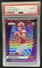 2024 Prizm Jayden Daniels RC Purple Wave Rookie #/99 Commanders PSA 10