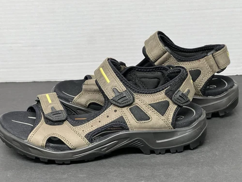 NUOVO ECCO Yucatan Sport Sandalo Marrone Uomo Taglia EU 41 US 7 Scarpe da Escursionismo