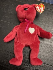 Ty Valentina the Red Bear Beanie Baby