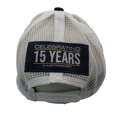 John Bowe Doric Racing Cap Adult OSFM Navy/White Poly-mesh Snapback V8 Supercars - Foto 4 di 15