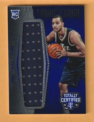 Trey Lyles Utah Jazz 2015-16 Totally Certified Rookie Fabric of the Game Jersey