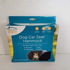 Paws First Dog Car Seat Hammock 55 x49 Water Stain Resistant Seat Cover FREE SH