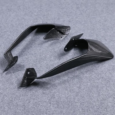 For 2020-2024 R1 R1M Carbon Fiber Aerodynamic Wing Spoiler Winglets , Glossy
