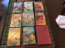 Collection of 11 Biggles Books. Author. Captain W.E. JOHNS