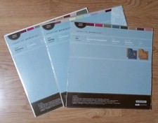 Creative Memories Power Palette, Lot Of 3 Packs, 2009, 12" x 12", Made in USA