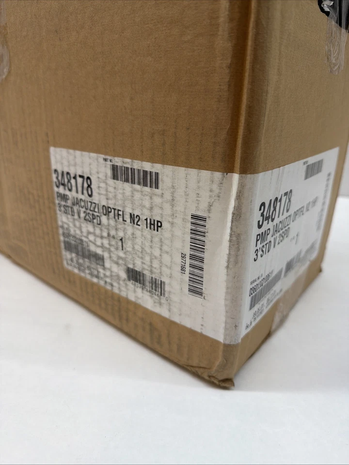 Jacuzzi 348178 JPA Pro Grade Pool Pump, 3' STD 1 HP 2SPD, Black - Image 3 of 4