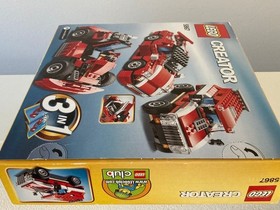 LEGO TECHNIC Creator Set 5867 Red Car & 8066 Off Roader 2 Pieces