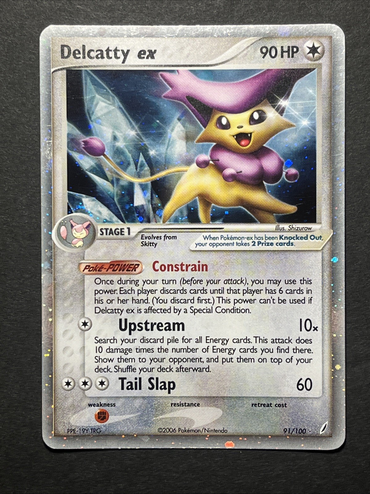 Delcatty EX 91/100 Crystal Guardians Holo