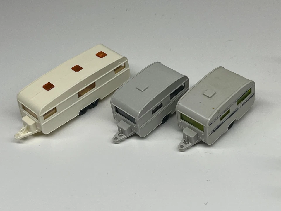 Modell Konvolut Wohn- und Bootswagen , Wiking gebraucht 1722 - Bild 2 von 3