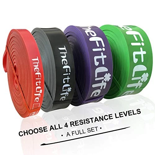 TheFitLife Resistance Pull Up Bands - Pull-Up Assist Exercise Bands, Long