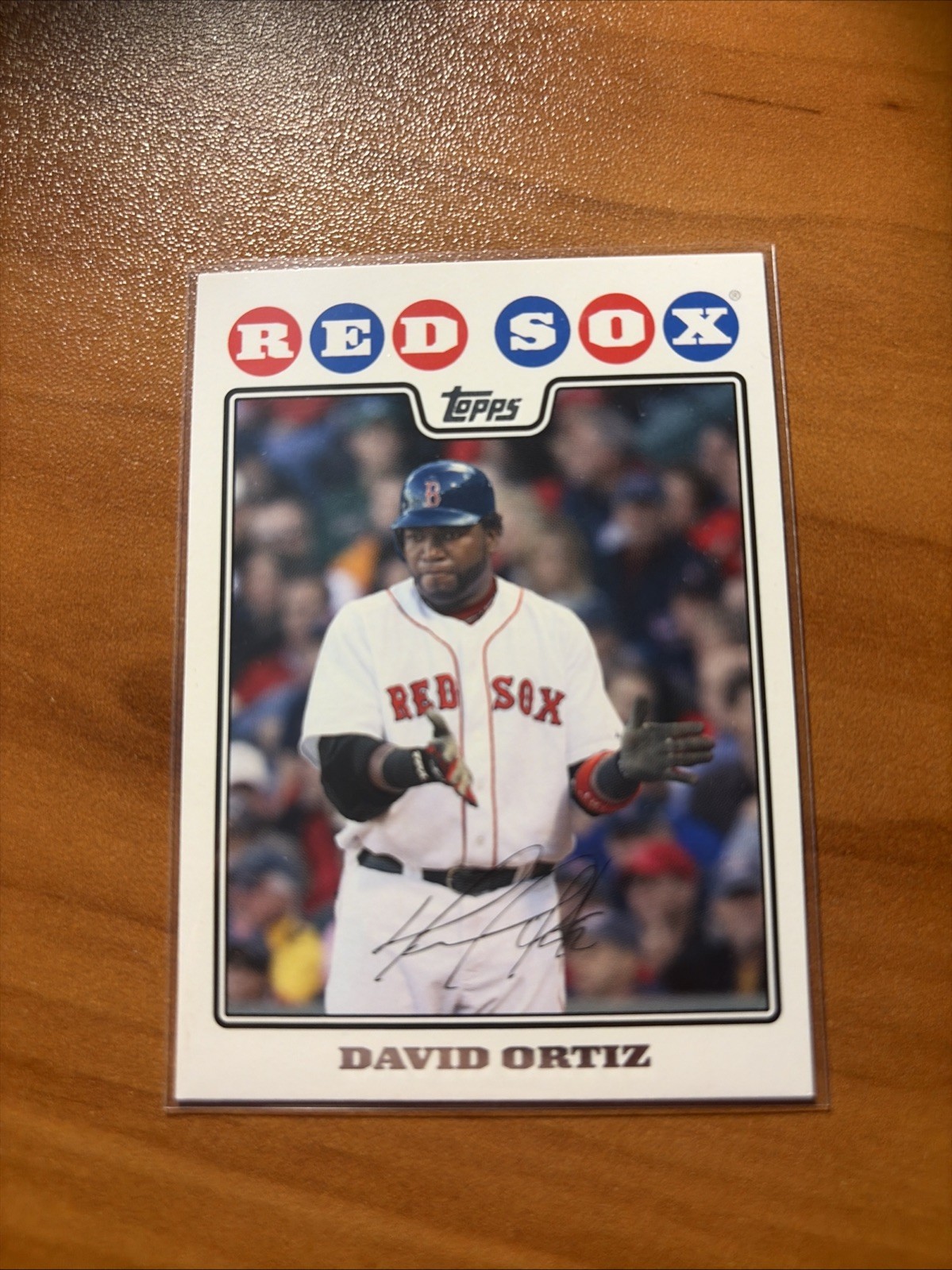 2008 Topps #360 David Ortiz Boston Red Sox