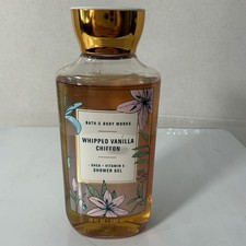 Bath  Body Works Whipped Vanilla Chiffon Shower Gel Body Wash