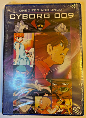 Cyborg 009 - Uncut and Unedited (DVD, 2004, 2-Disc Set, Widescreen/Uncut) NEW!