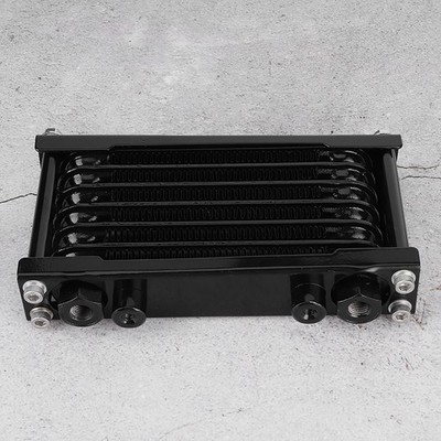 Engine Oil Cooler Universal Cooling Radiator Fit For Monkey Car 100 250CC Di SET