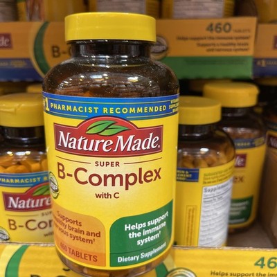Nature Made Super B-Complex with Vitamin C  460 tablets