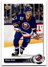 1992-93 Upper Deck Derek King New York Islanders #191
