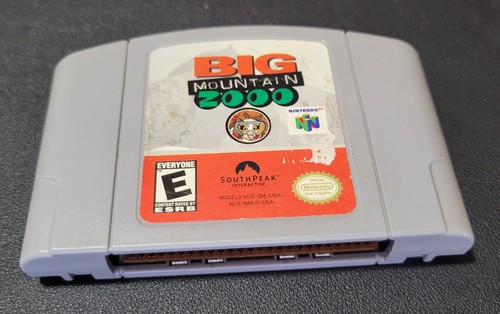 Big Mountain 2000 Nintendo 64 N64 Authentic  Tested Very Rare HTF 