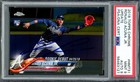 Ronald Acuna Jr Signed 2018 Topps Chrome Update RC HMT31 PSA 9 Sig 9 PSA/DNA