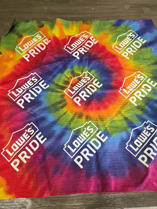 Lowe's Branded PRIDE Scarf  Bandana