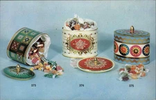 NEW YORK CITY NYC NY S.L. Kaye Co TOFFEES HARD-FILLED CANDIES AD Postcard