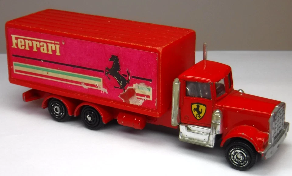 Camión transportador Corgi Kenworth Ferrari 91164 diecast vintage suelto Foto 2 de 4