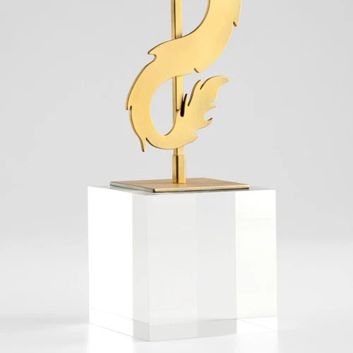 Cyan Design 11701 Haku Dragon 21 X 4 inch Sculpture, Tall - Picture 6 of 6