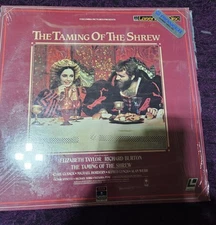 The Taming of the Shrew Laser Disc Elizabeth Taylor Richard Burton 110124JER-203