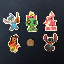 Disney Stickers - Lot of 5 Stitch Stickers - Lilo and Stitch