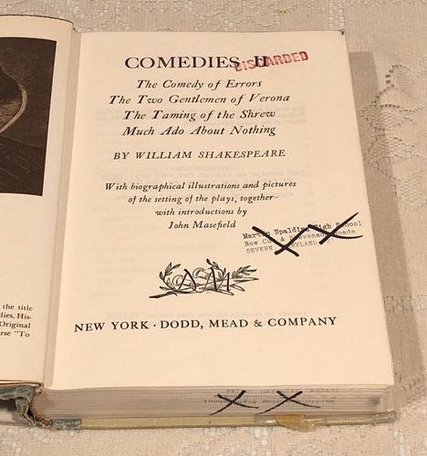 Comedies II by William Shakespeare 1967 Great Illustrated Classics, Hardcover/DJ - Picture 14 of 24