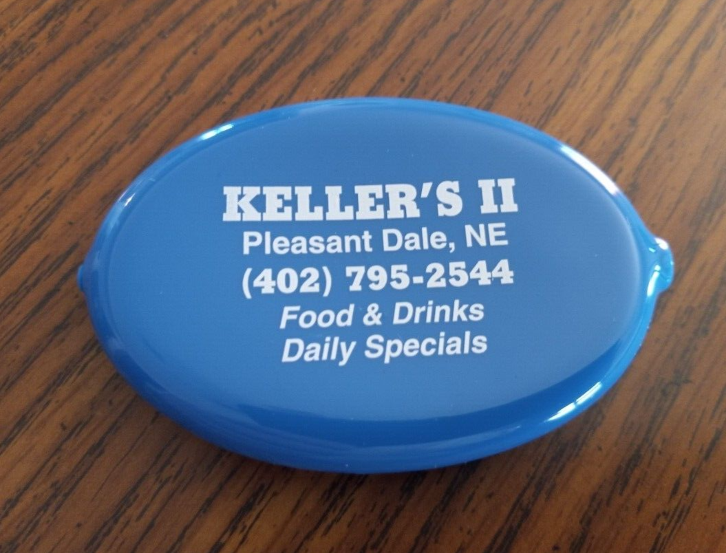 KELLER'S II Pleasant Dale, NE. Rubber Squeeze Coin Purse Free S/H eBay