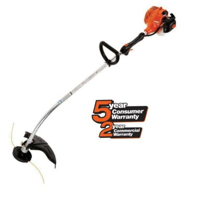 Curved Shaft Trimmer Gas Weed Eater Professional 21.2CC Rapid Loader Wacker ECHO